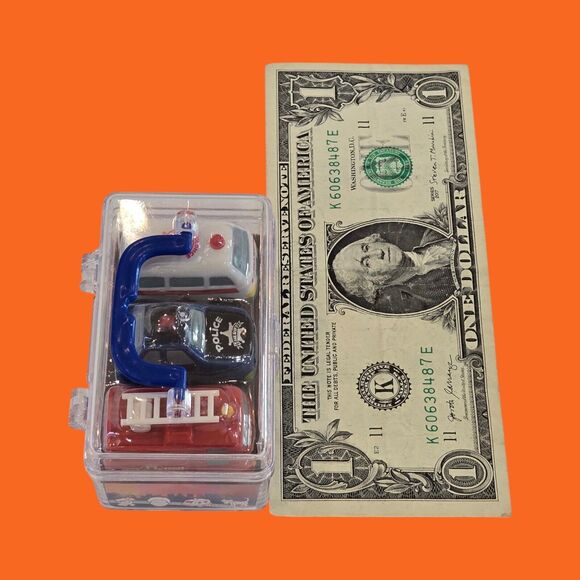 Emergency First Responder Stampers Pre-Inked Stamp Rollers Fire Truck Police Car - Picture 4 of 10